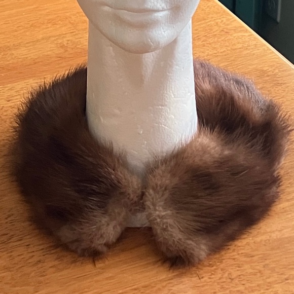 Vintage Fur Collar Fur Neck Wrap - Picture 1 of 6